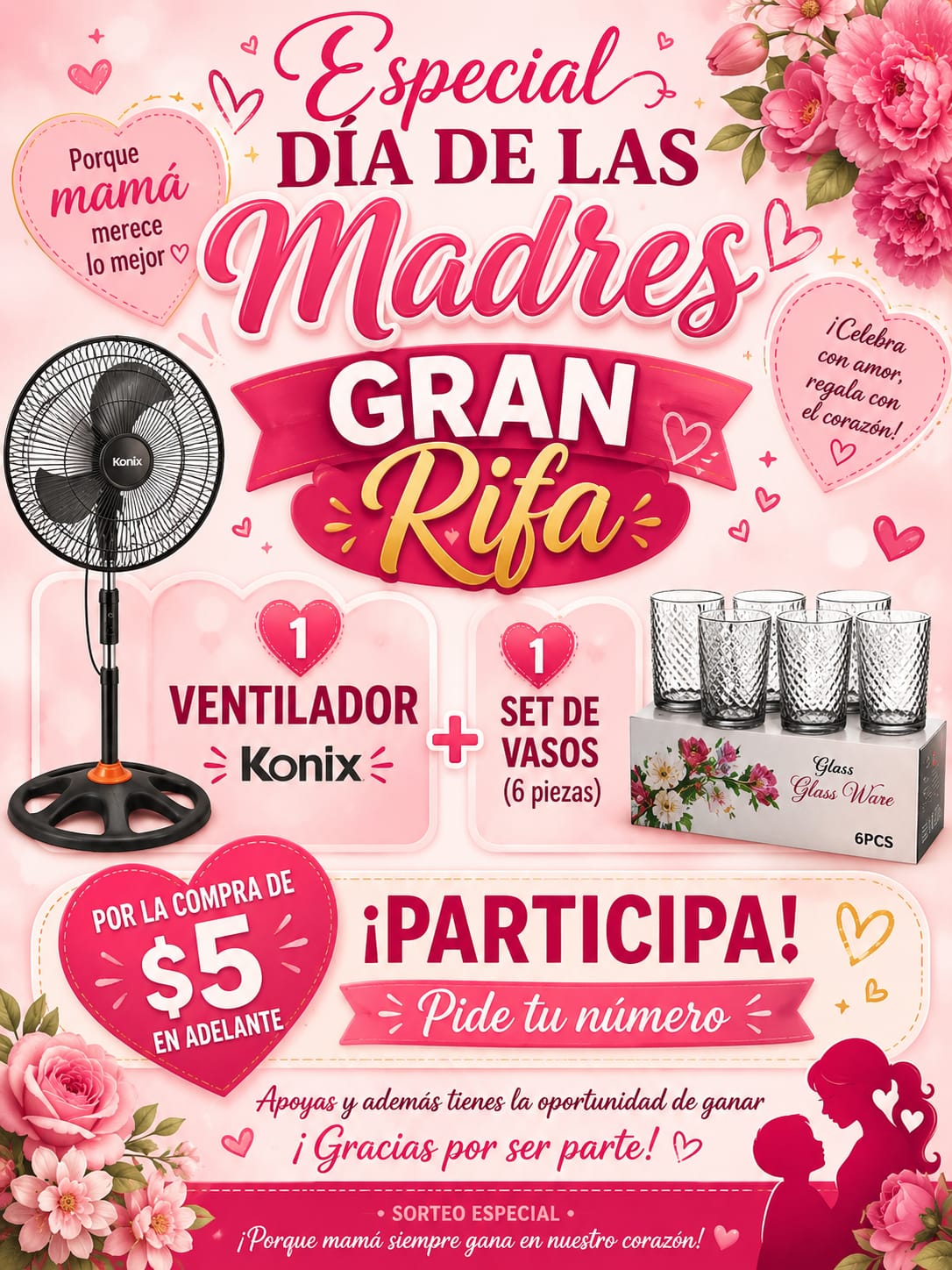 Afiche de la rifa
